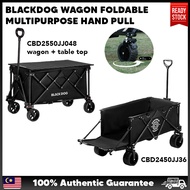 Wagon Troli BLACKDOG Folding Four-way Camping Wagon Detachable Portable Outdoor Capacity 150L