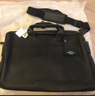 全新 Porter 2way brief case 真皮袋