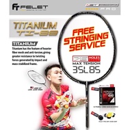 Raket Badminton FELET TITANIUM TI 88 35LBS Original