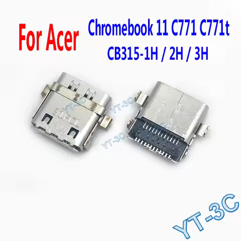 1-10PCS New USB Charging Type C Connector Port Plug Dock Charger Jack For ACER Chromebook 11 C771 C7