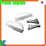 [Vertical Arrow Type Z] Voxy 90 Noah 90 Flowing Door Mirror Lens & Cover_White LED_070 White Pearl C