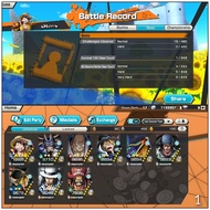 OPBR One Piece Bounty Rush Account [9 extreme] Luffy, Kaido, Nusjuro, Sabo, Mars, Kuzan, Zoro & Sanj