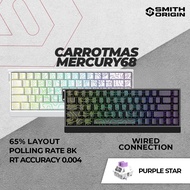 READY IROK Carotmas Mercury68 Rapid Trigger Hall Effect Wired Magnetic Switch Gaming Keyboard