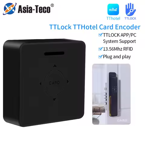USB RFID Reader M1 Card Encoder Sensor TTLOCK App TTHotel NFC IC Card Smart Lock System Key Writer R