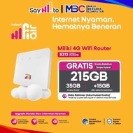 Indosat HiFi Air B313 Wifi Router Wireless 4G Free Tri Indosat 215GB - Router SimCard 4G