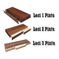 Double Drawer Shelf, Floating Bedside Drawer Dressing Table Drawer Hanging Drawer