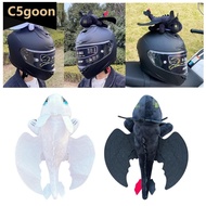 C5GOON Motorcycle Helmet Decoration Flying Dragon Helmet Decor Plush Doll Helmet Decoration for Moto