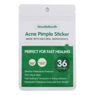 WEST & MONTH ACNE PIMPLE STICKER 36p ACNE STICKER/
