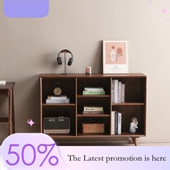 Solid Wood Book Cabinet Multifunctional Book Shelf Minimalist Shelf Rack Modern Kids Book Shelf