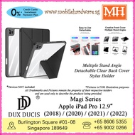 [Authentic] Dux Ducis Magi Series Multifunctional Case with Stylus Holder For iPad Pro 12.9 2018 / 2020 / 2021 / 2022 MH