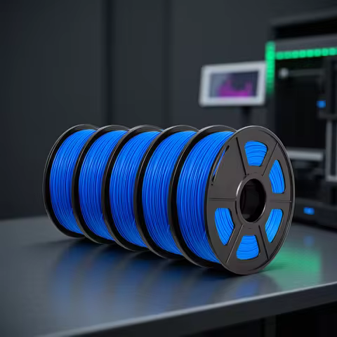 SUNLU 5KG 3D PLA/PETG/PLA PLUS/Clear Filament 1.75mm 5Roll 1KG 3D Printer Neatly Wound 3D Filament f
