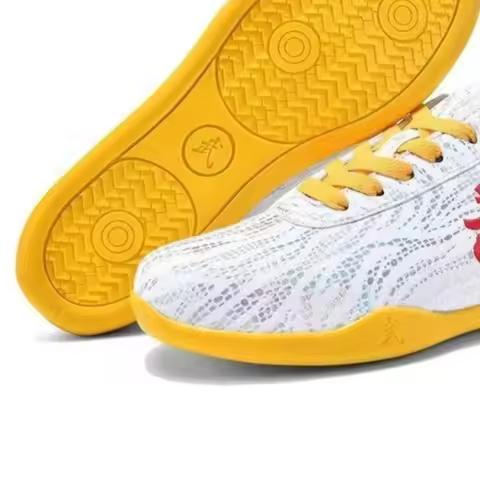 New Martial Arts Shoes Unisex Light Weight Tai Chi Wushu Shoe Soft Sole Leather Traditional Kung Fu