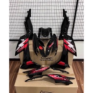 COVERSET RSX WINNER-X (1) RED WHITE | BLACK