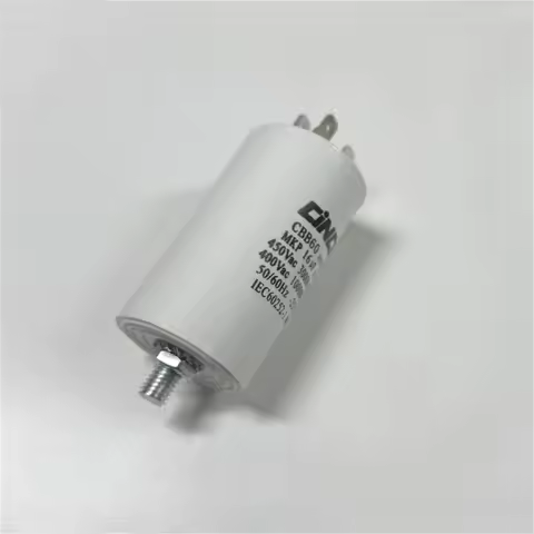 Motor Run Capacitors 250V 400V 450V CBB60 16uF 4pins SH DB AC 450VAC Water Pump motor starting