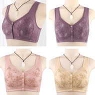 Shocking Bra New Front Buckle Bra Women Soft Cotton Bras Plus Size Wireless Bra B80 衣服 女装 内衣 文胸