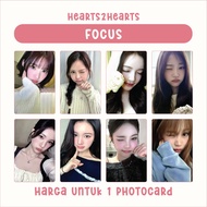UNOFFICIAL PHOTOCARD | HEARTS2HEARTS - focus