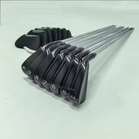 2024New male 790 Golf Clubs black P790 Golf Irons Fourth generation 7pcs 4-9P R/S/SR Flex Steel/Grap
