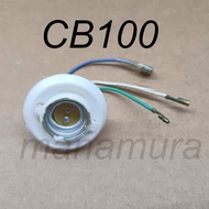 CB100 Head Lamp Socket