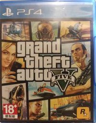 ［Gamker］PS4 中古GTA5 俠盜獵車手5 gran theft auto V 中文版