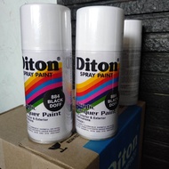 pilok pilox diton black doff 884 150cc hitam doff dop dof hitam kusam hitam matte black dop