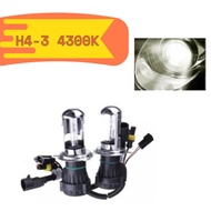 PL XENON  ชุดหลอดไฟหน้า XENON HID รถNISSAN MARCH  ปี2010-2021 ตรงรุ่น ไฟสูงต่ำในหลอดเดียวกัน ขั้ว  H