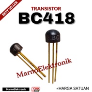 TRANSISTOR TR BC418 BC 418 BC-418 ORIGINAL ORIGINAL