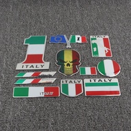 Universal National Flag Car Sticker Italian National Flag Sticker Red White Green National Flag Car 