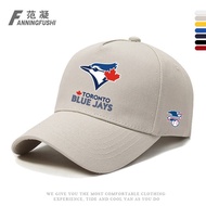 America Major League Toronto Blue Jays Duck Tongue Hat Adjustable Snapback Big Head Circumference Ba