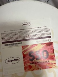 Haagen-Dazs $50 禮券
