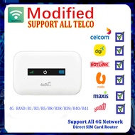 100% New 4G Modified Router Modem  hotspot unlimited 4G LTE Wifi router Unlimited wifi