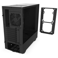 NZXT H510 COMPACT MID TOWER BLACK/BLACK CHASSIS WITH 2X 120 MM AER F CASE FANS
