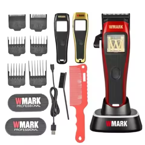 New Electric Hair Trimmer WMARK NG-X1 NG-X1 POLAR MAGLEV HIGH SPEED HAIR CLIPPER Trimmer, DLC Powder