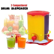 Drink Dispenser 3 Compartments