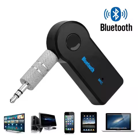 Wireless Bluetooth 5.0 Receiver 3.5mm Jack Adapter for Car Music Audio Aux A2DP Headphone Converter 