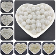 10mm 12mm 14mm 20mm Bayberry Beads Imitation Pearl Beads Round Loose Beads Acrylic Spacer Beads Fit 