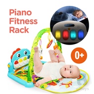 Huanger Baby Gym Piano Fitness Rack Playmat Toy Mainan Bayi