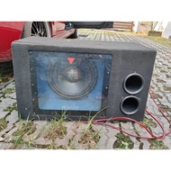 Subwoofer Orion 12" Woofer 12 inci With Kenwood Box &amp; Mohawk Power Amp Amplifier 4 Channel
