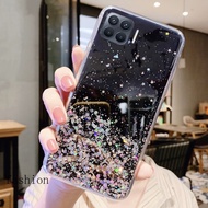 Soft Case Silikon Transparan Glitter Cover Oppo A54 A52 A15 A15S A93