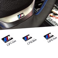 Bmw M Series Three-Dimensional LOGO BMW LOGO Sticker Car Modification Accessories Wheel Steering Whe