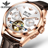 OUPINKE | นาฬิกาข้อมือผู้ชายระบบกลไกอัตโนมัติเต็มรูปแบบ  OUPINKE-3186E