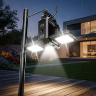 New 1000 Lumen Rechargeable Mini Flashlight, 5 Modes 90° Foldable Keychain Work Light with Bottle Op