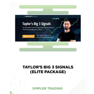 Simpler Trading – Taylor’s The Big 3 Signals ELITE | Investing | Trading | Investment | Forex | Stoc