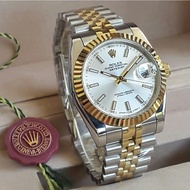 ori Rolex date just jam tangan Lelaki Automatik watches for men's with free box jam tangan Lelaki AL