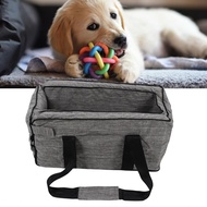 Center Console Doggie Seat  Square Adjustable Pillow Dog Armrest Booster with Belts for Cats