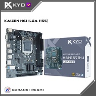 Kyo Kaizen H61 Lga1155 Ddr3 H61 Motherboard Original and Trusted H61 Motherboard