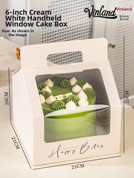 zber | Handheld Birthday Packaging Cake Box 8 inch