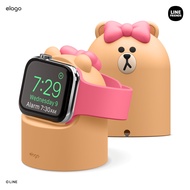 elago | LINE Friends W2 Apple Watch Charger Stand SS 12345678910SEUltra ลิขสิทธิ์แท้จากตัวแทนจำหน่าย