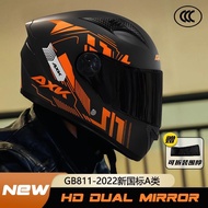 HOTOP Dual Visor Motorcycle Helmet Topi Keledar Motosikal Protective Helmet Motor Full Helmet Road Racing Helmet