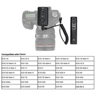 JJC RF-SWA แท่นจอยสติ๊กไร้สายยาว50เมตรสายสวิตช์สายตัวปล่อยชัตเตอร์วิทยุ2.4กิกะเฮิร์ตซ์สำหรับกล้อง DS