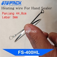 FS-400 Element Heating Wire Hand Impulse Sealer Heating Wire Element - Wire + Cloth - SAJ Wire
